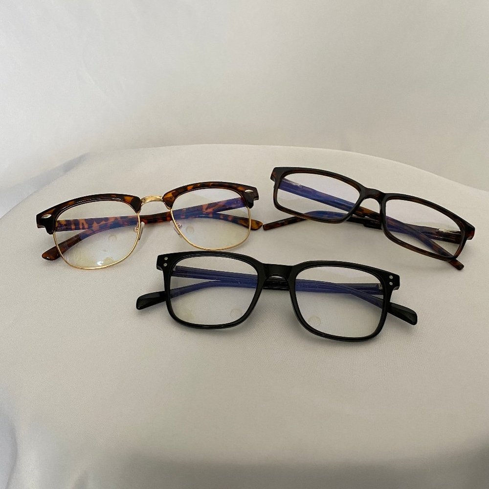 EUC Blue Light Blocking Glasses - Set of 3